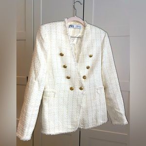 Off white tweet Blazer